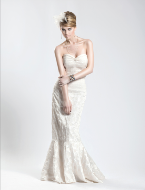 Olia Zavozina gown