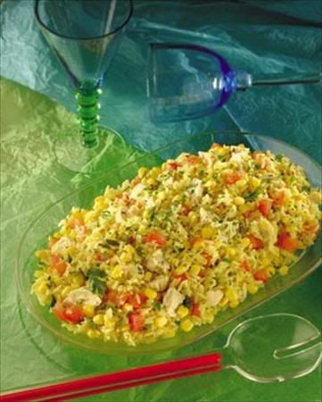 ensalada de pollo con arroz