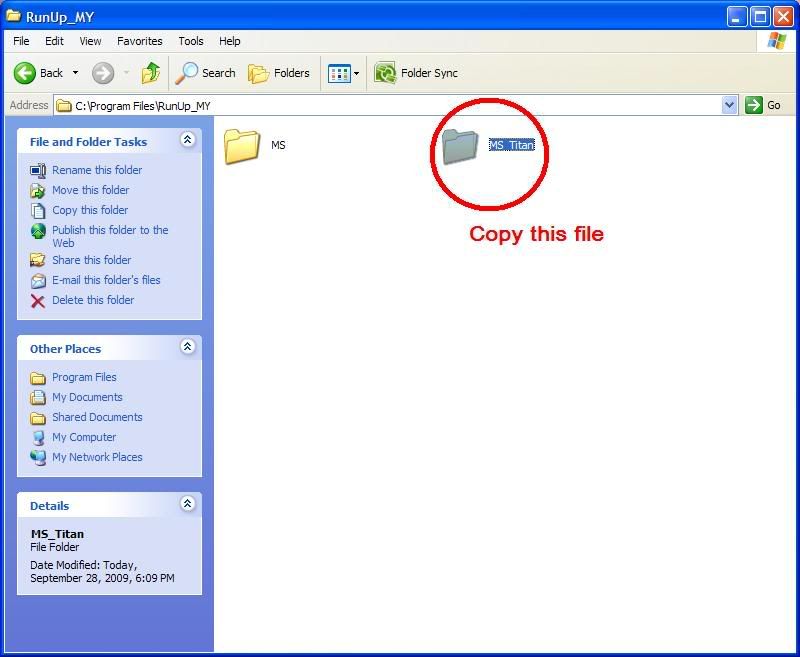 Firstly, copy MSO file.