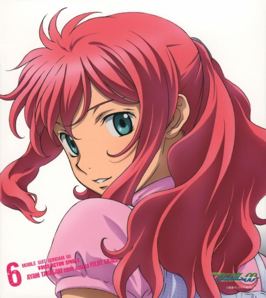 Gundam 00 Character Song 06 Feldt Grace Face As If You Were To