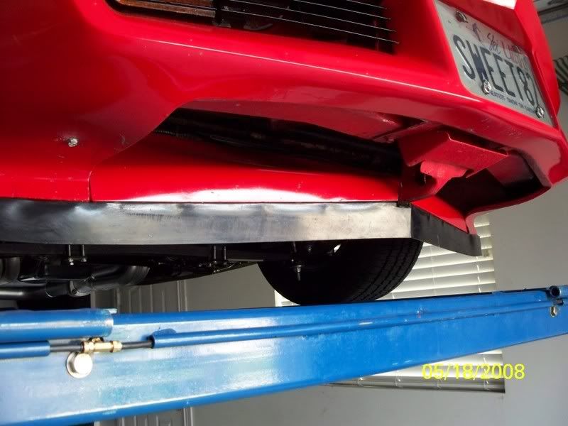 1981 air dam install pic's/diagram CorvetteForum Chevrolet Corvette