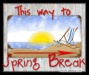 Spring Break Profile Graphics and Comments