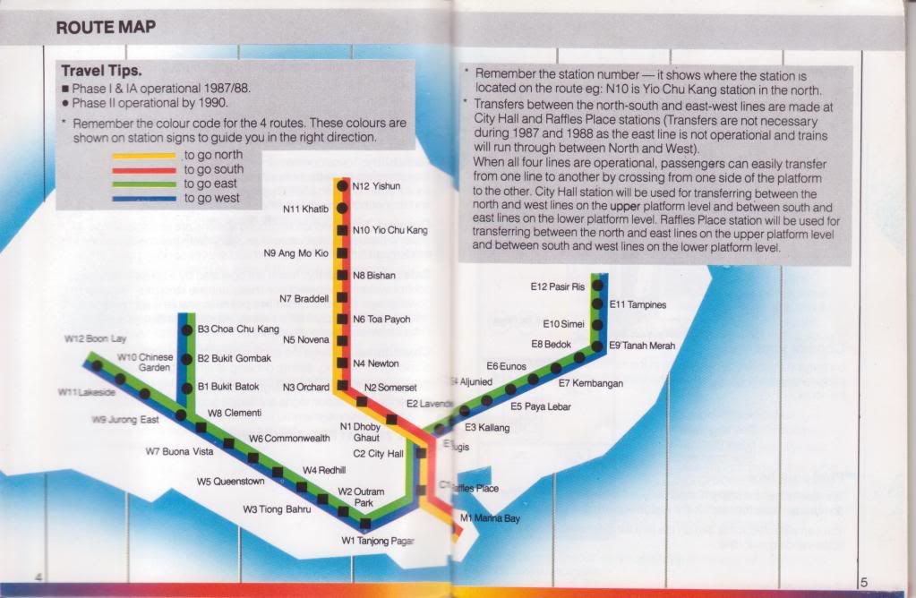 MRT map