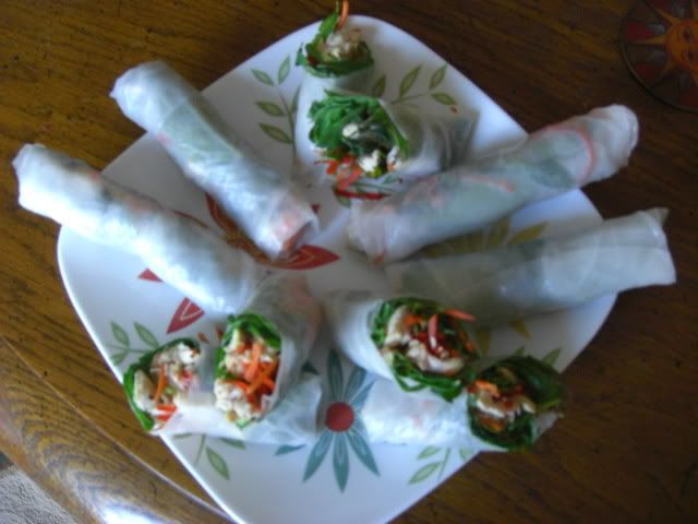 Rice Paper Wraps Pictures, Images and Photos