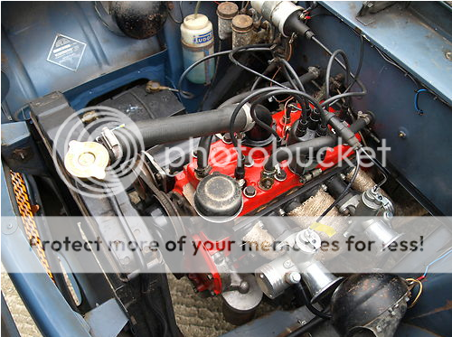 Ford 1172cc side valve engine #8