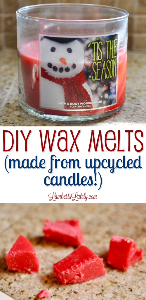 Wax Melts || Wax Melts DIY || Homemade Wax Melts || Upcycled Candle || Recipe || How to Make Your Own || Scented Wax Cubes || Tarts
