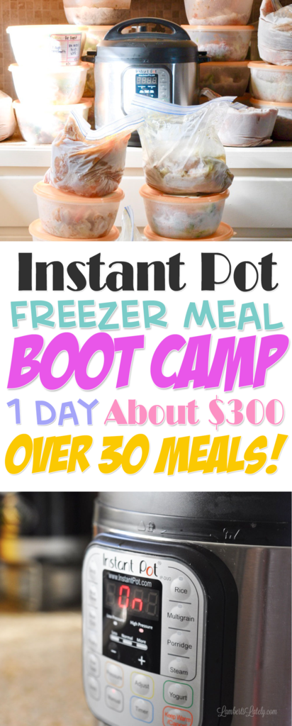 Instant Pot Freezer Meals || Freezer Meal Boot Camp || Electric Pressure Cooker || Easy Recipes || Simple Dinners || Food || Ground Beef || Chicken || Pork || Pressure Cooking
